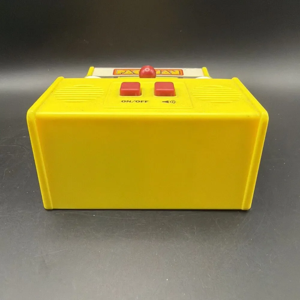 Mini LCD Pac-Man Handheld Arcade Game Pacman Bandai Namco #09521 - Tested, WORKS
